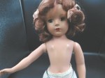 14 inch unmarked girl pink nude a